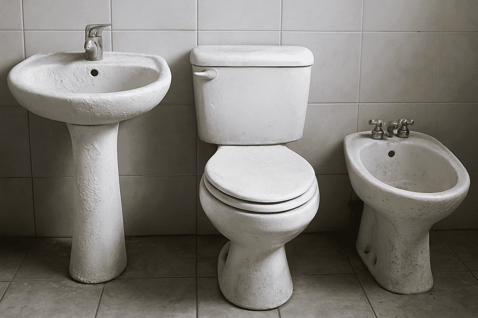bagno con calcare